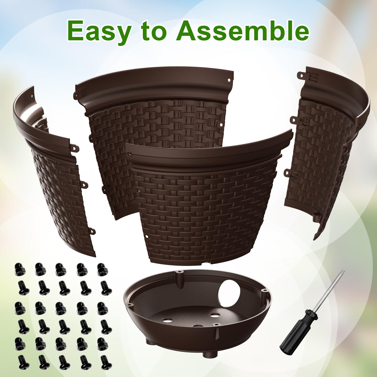 Riokko quick setup needs no tools, ideal for a tidy entryway or garage.