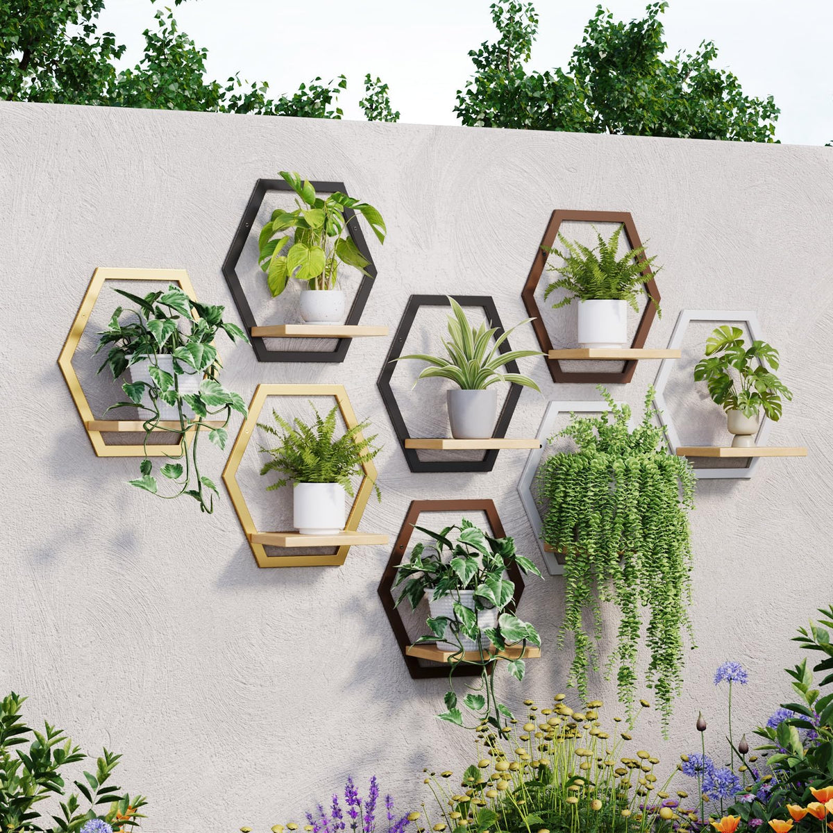 Rioneta compact wall mount saves floor space in small rooms.