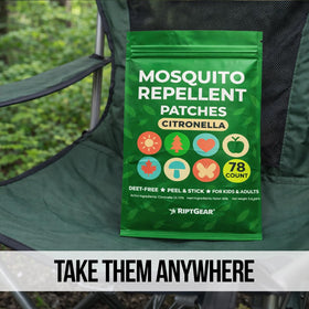 RiptGear patches withstand all weather during outdoor activities.
