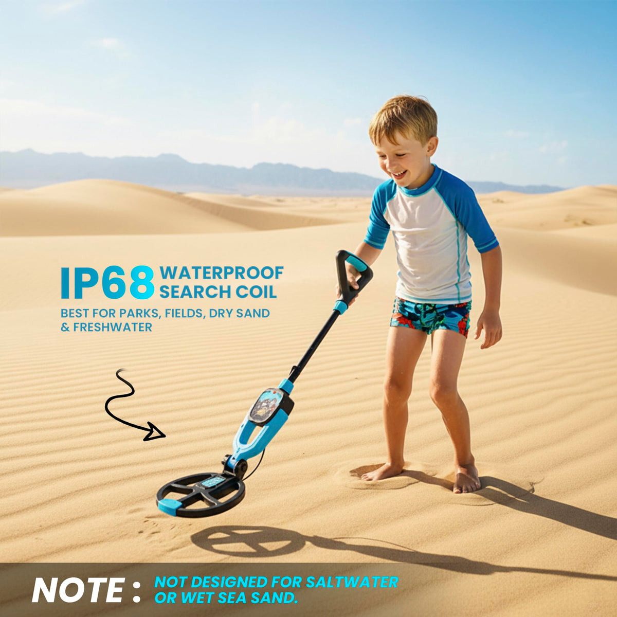 RIPTIC included rake aids clearing and uncovering treasures
