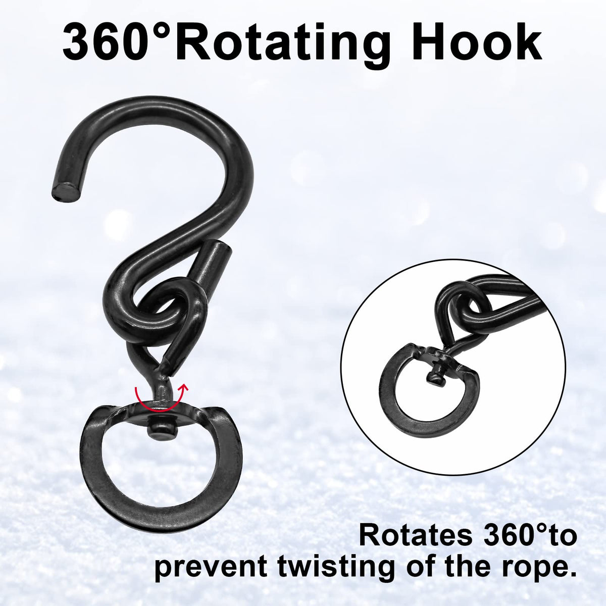 Rierdge 360-degree rotation lets you adjust plants and decor without effort.
