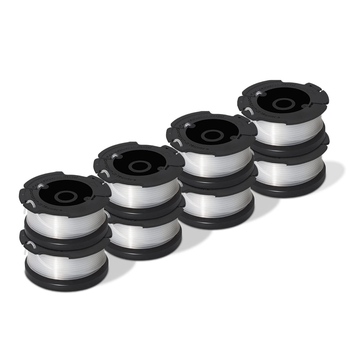 RISELION AF-100 spool for Black and Decker close-up on durable 0.065 inch line for easy trimming