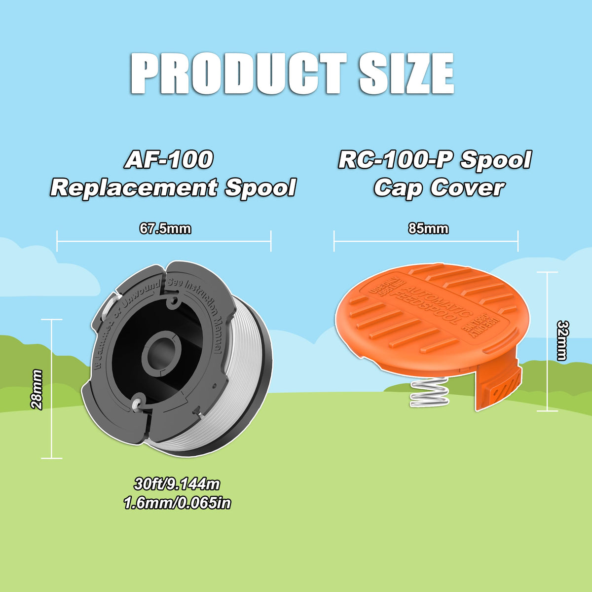 RISELION AF-100 compatibility chart for Black and Decker models
