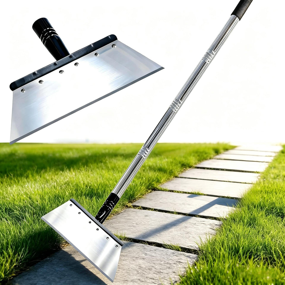 RISETEX garden flat shovel adjustable length for comfortable reach