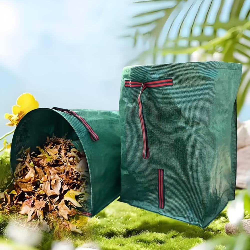 RISETEX gardening gloves included provide grip and protection for outdoor chores.