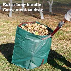RISETEX leaf and debris collection solution for tidy outdoor spaces