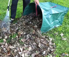 RISETEX portable garden cleanup bag for versatile outdoor tasks.