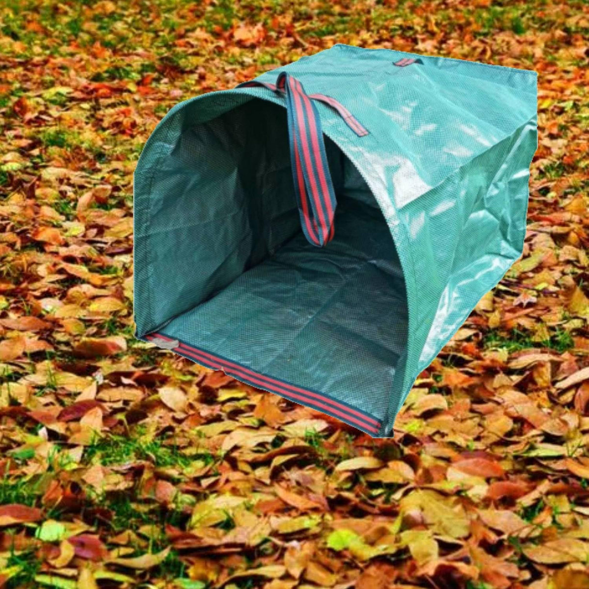 RISETEX reinforced bottom panel prevents rips under heavy loads.