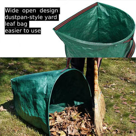 RISETEX stand-up design allows quick loading during yard cleanup.