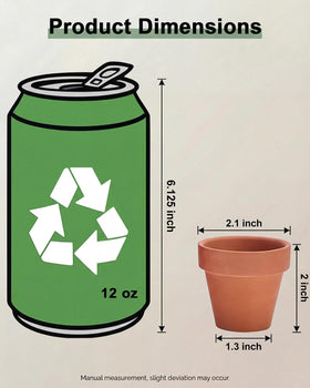 Riseuvo mini terracotta pot close-up shows natural texture and drainage-friendly design for plants