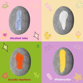 RITOLLO river rocks for garden decor and outdoor displays