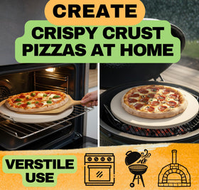 Ritual Life stone with removable handles versatile placement on oven rack