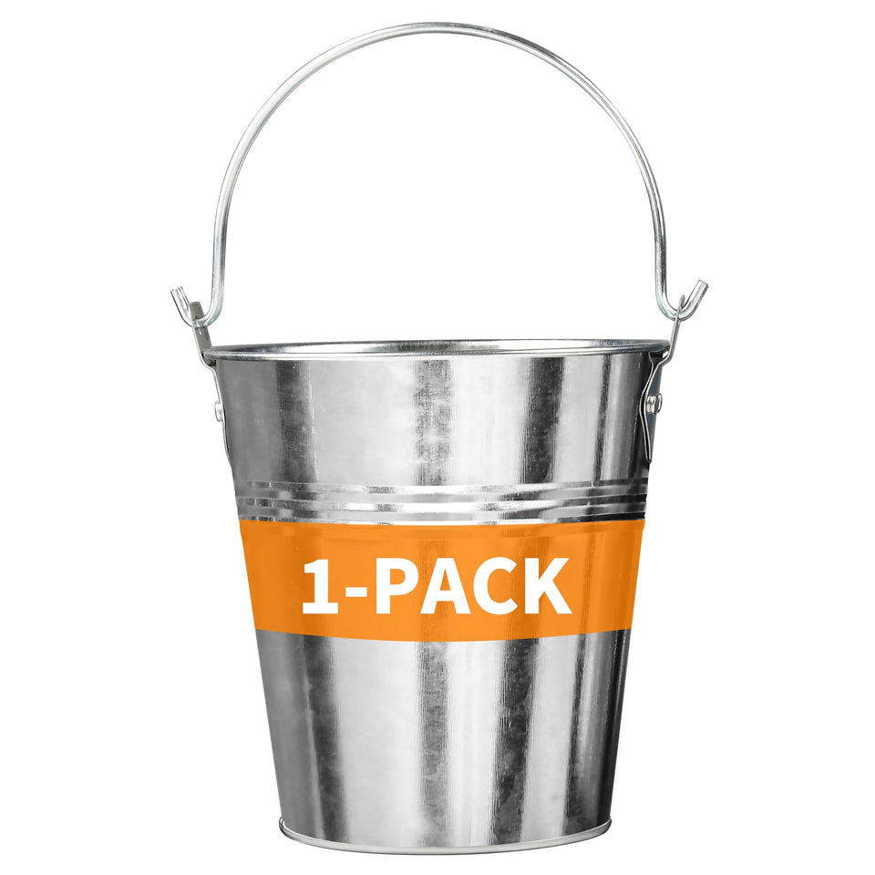 Rixordd grease bucket for pellet grill, top view showing compact, durable build for outdoors.