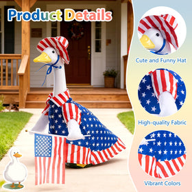 RIYYDEN easter-goose-costume adds cheerful spring charm outdoors.