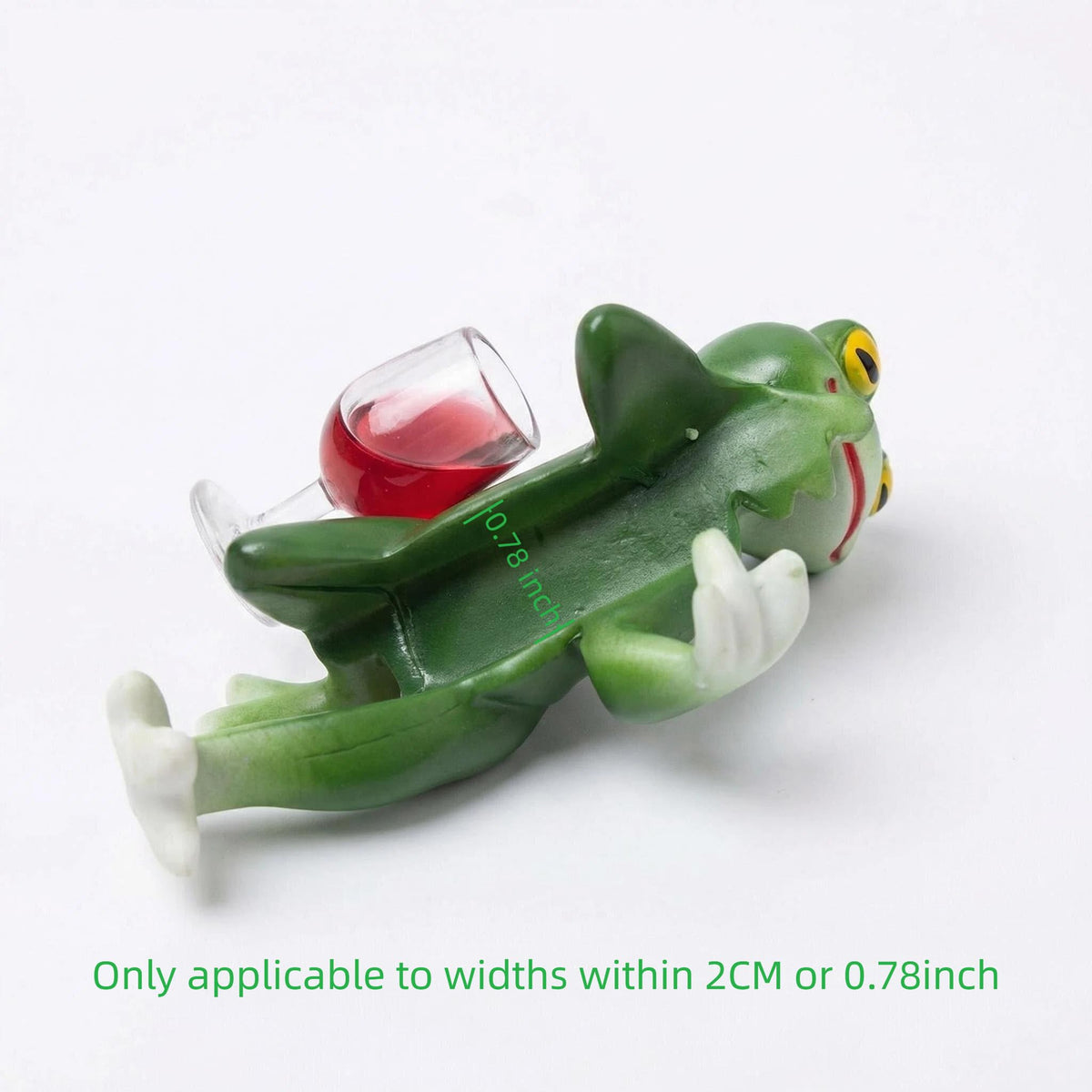 RJVZUKL Tipsy Frog Pot Hugger compact size fits most pots