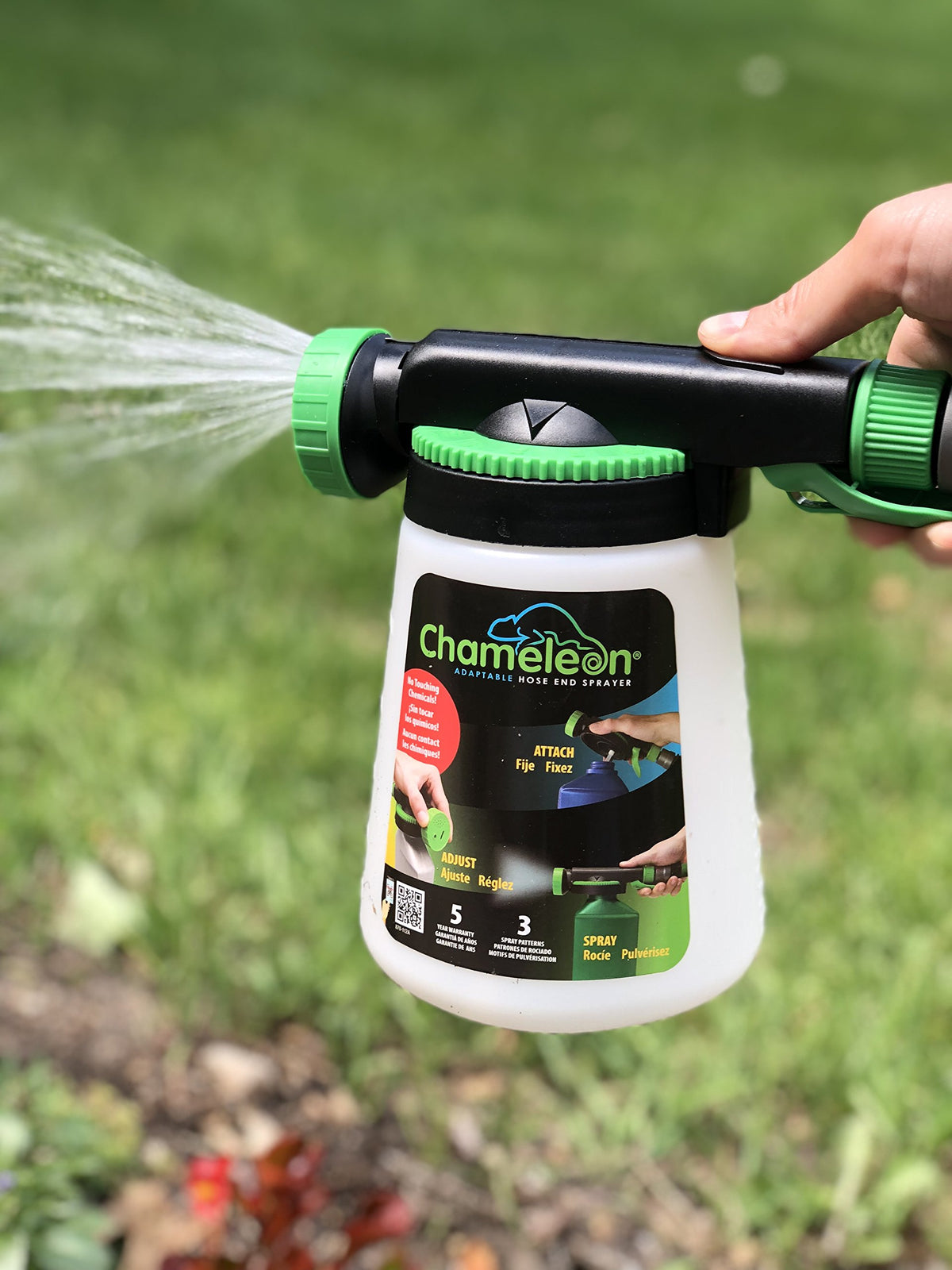 RL FloMaster Chameleon quick-connect enables fast setup and hassle-free spraying.