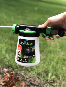 RL FloMaster Chameleon three spray patterns cover general areas, delicate flora, and high spots.