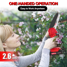 RLSOO safety gear and anti-slip grip ensure comfortable, secure operation.