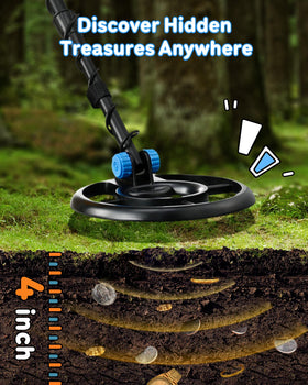 RM Ricomax kids metal detector lightweight design is easy to handle
