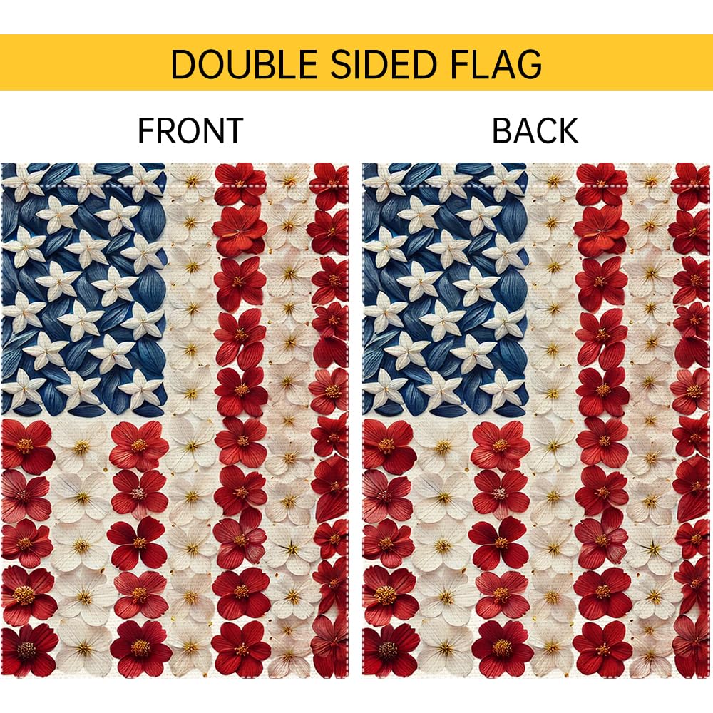 RMXJKIIU garden flag 18x12 inch size fits most flag stands.