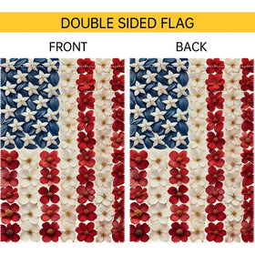 RMXJKIIU garden flag 18x12 inch size fits most flag stands.