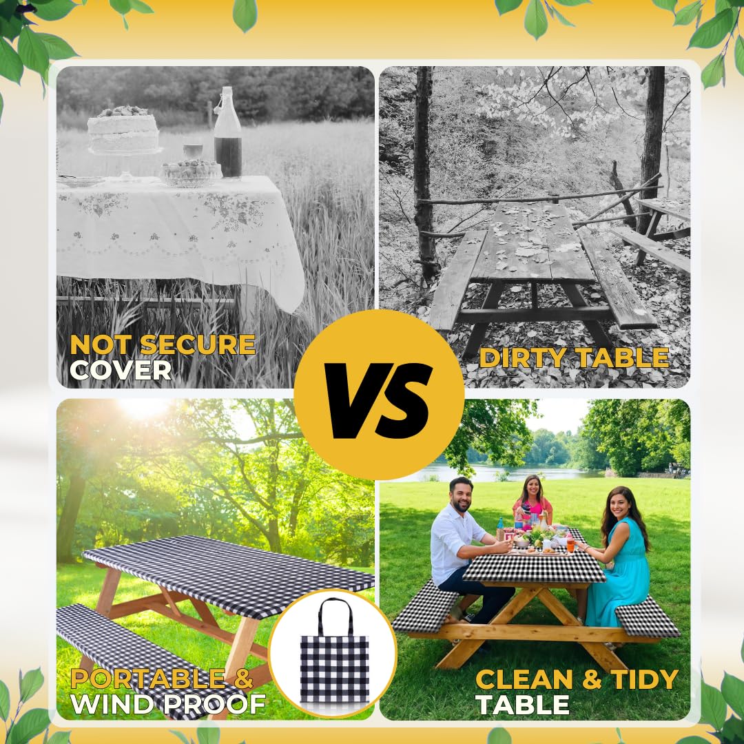 RNOONY outdoor dining setup ideal for camping, picnics, and RV trips