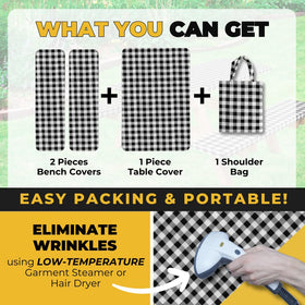 RNOONY compact, gift-ready set in black for campers and hosts.