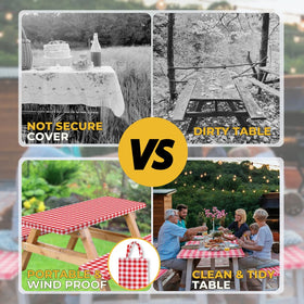 RNOONY soft flannel backing adds gentle touch outdoors