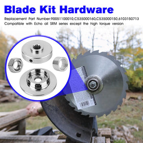 RO6G Echo SRM blade kit parts layout demonstrates complete compatibility.