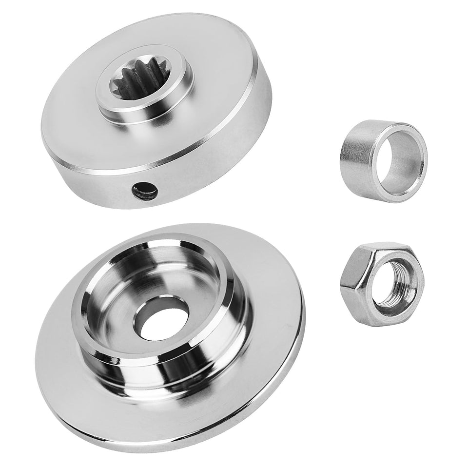 RO6G Echo SRM blade kit side view shows compact, corrosion-resistant hardware.