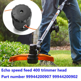 RO6G head installation on Echo SRM straight shaft trimmer