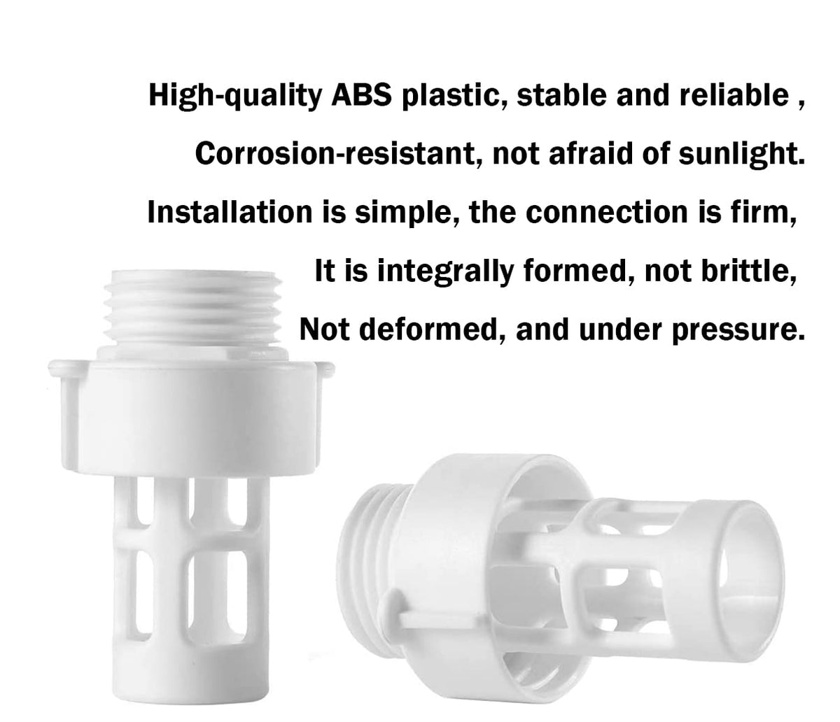 RO6G hose-compatible connector supports flexible draining options