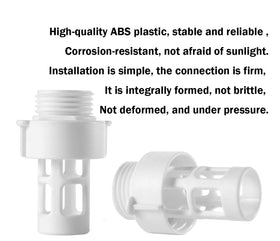 RO6G hose-compatible connector supports flexible draining options