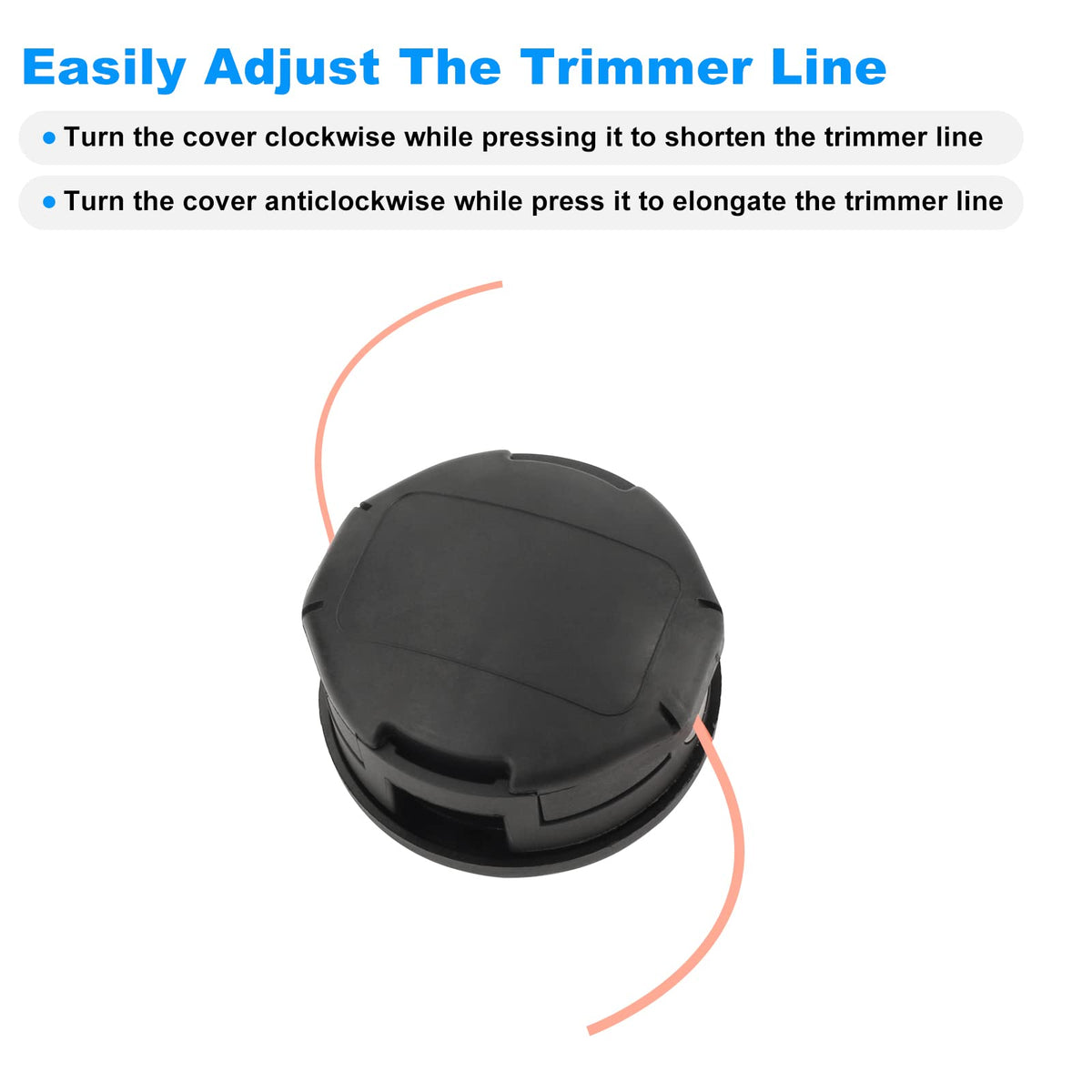 RO6G SRM-225 durable weed eater head withstands tough grass