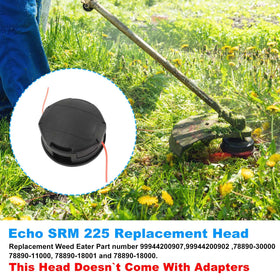 RO6G SRM-225 trimmer head with metal core and rugged shell for durability
