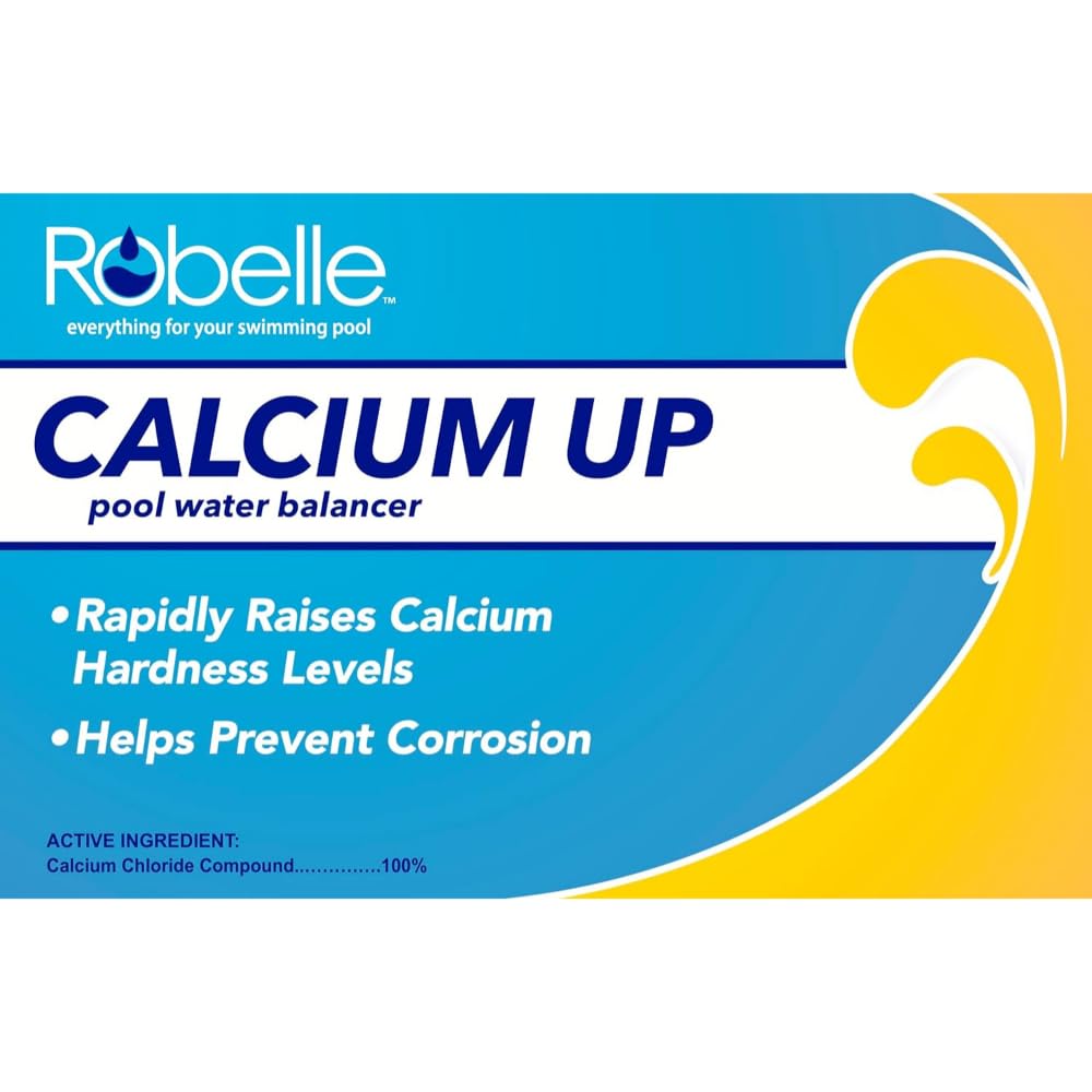 Robelle Calcium Up test kit reading shows rising calcium hardness levels.