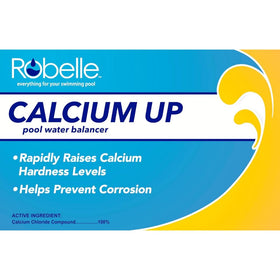 Robelle Calcium Up test kit reading shows rising calcium hardness levels.