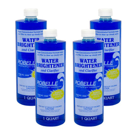 Robelle water brightener bottle pour for faster pool clarity