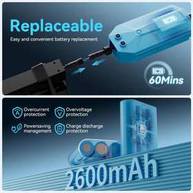 ROBOKLEEN dual filtration captures fine particles and larger debris.