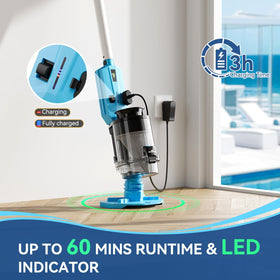 ROBOKLEEN operates in shallow water for stairs and steps cleaning.