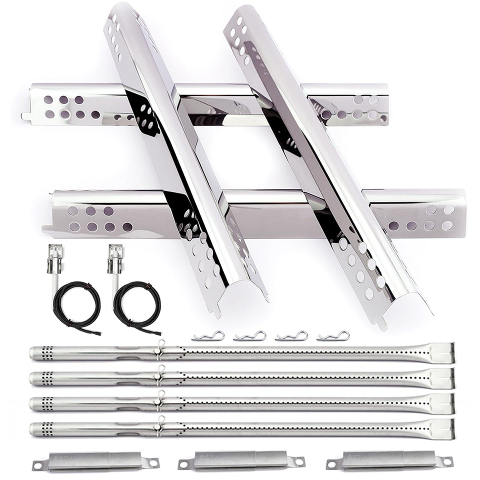ROCFAN burner assembly for Char-Broil 4-burner grills delivers even heat.