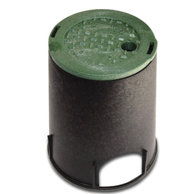 Rocky Mountain Goods 6-inch valve box top lid provides rugged protection for irrigation valves.