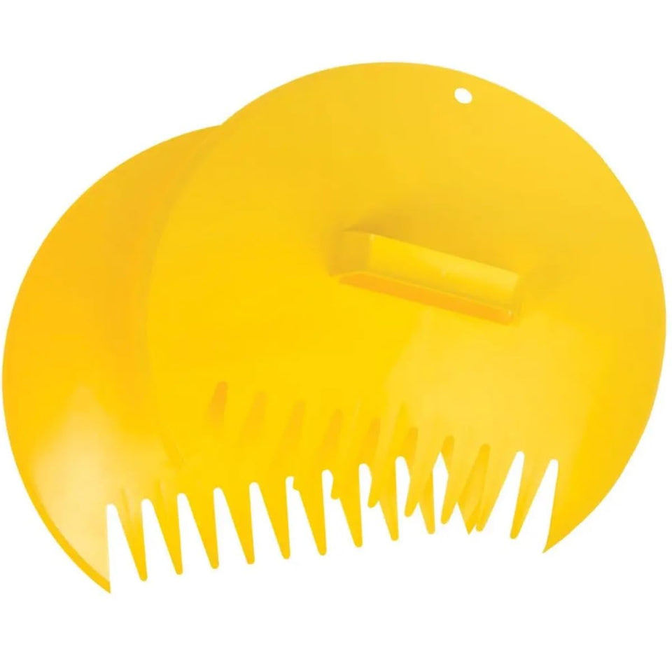 Rocky Mountain Goods Classic Leaf Scoops with claw rake tips for efficient yard cleanup