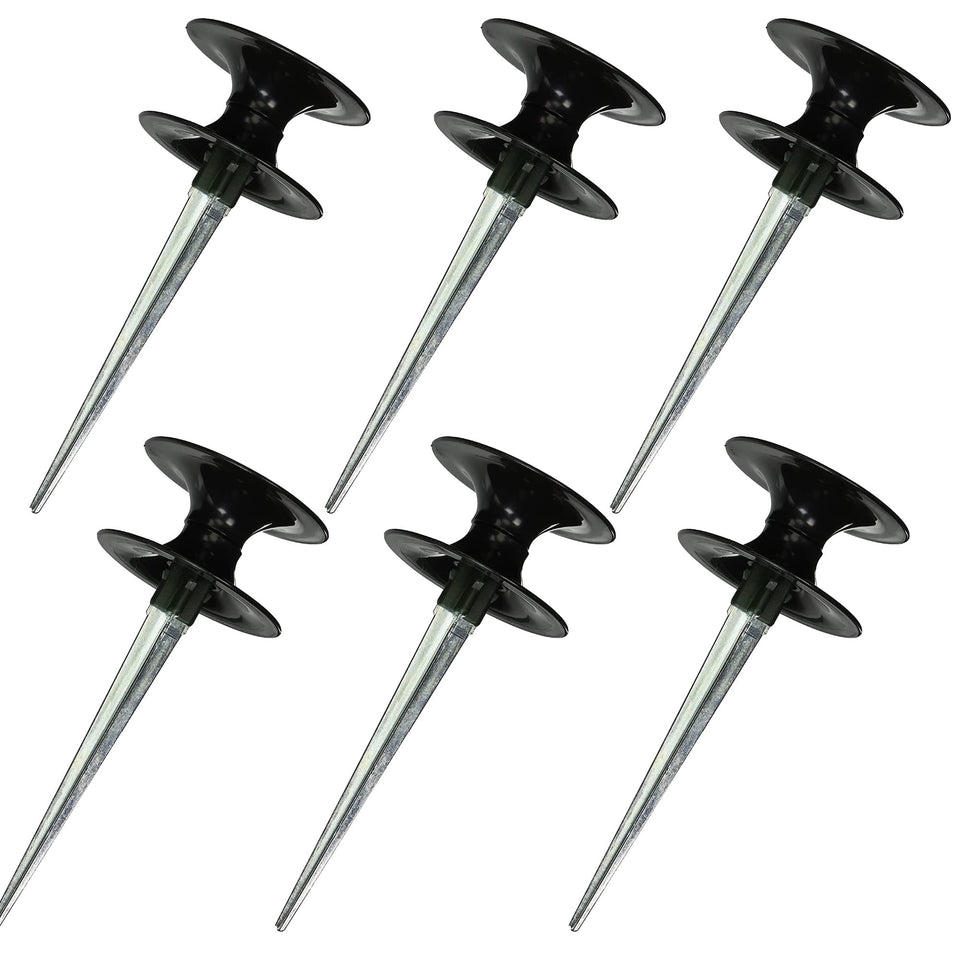 Rocky Mountain Goods hose guide spike keeps flower beds protected while guiding hoses.