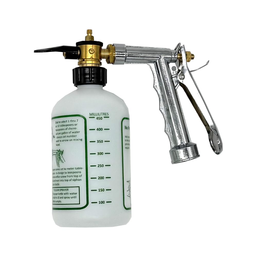Rocky Mountain Goods hose sprayer 16oz bottle for easy garden application