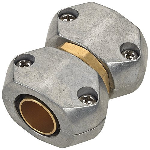 Rocky Mountain Goods metal hose mender repairing 5/8 and 3/4 inch hoses for a leakproof seal