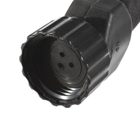 Rocky Mountain Goods perforated liner close-up demonstrates even seepage along the hose.
