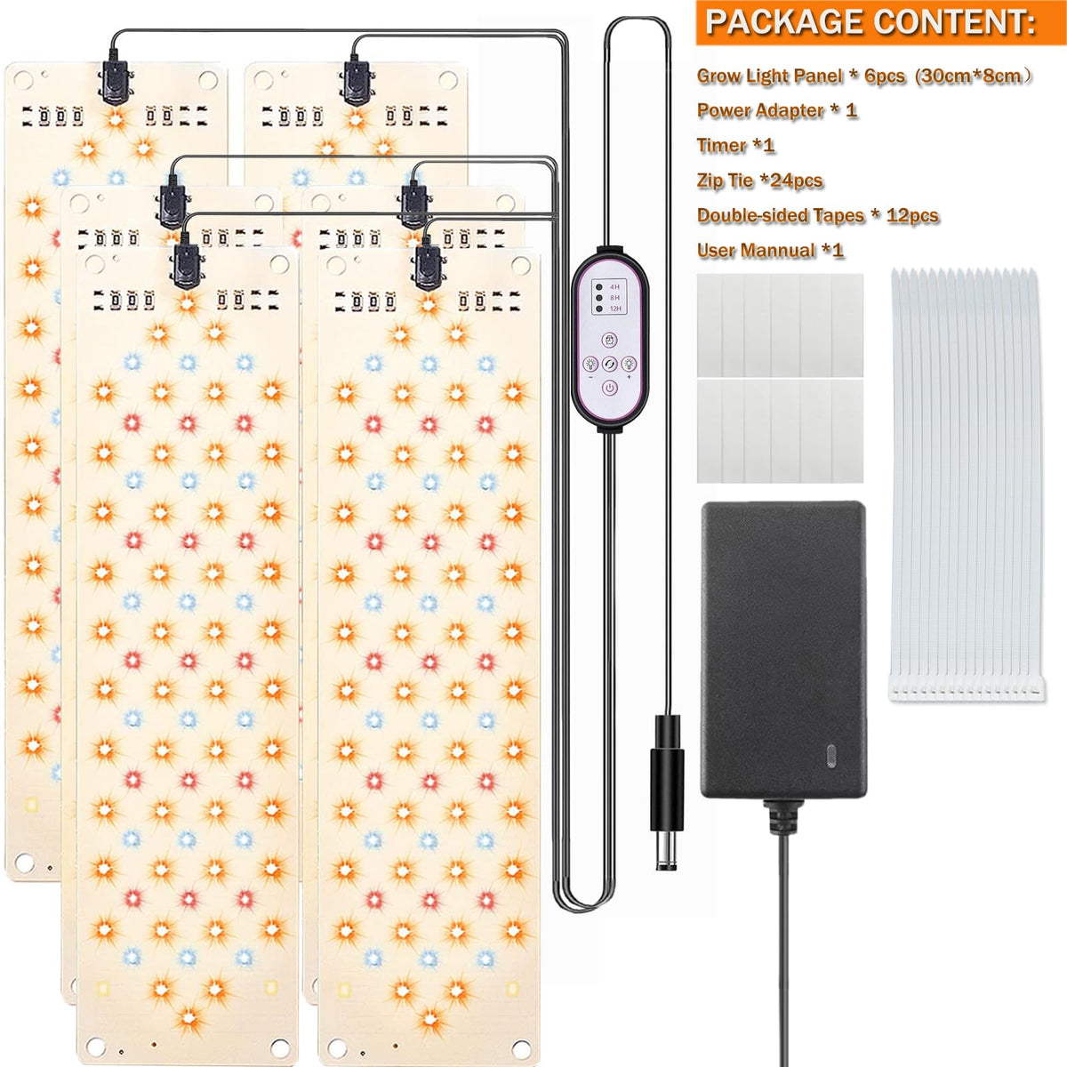 Rocoking grow light timer control panel enables simple automated cycles