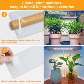 Rocoking LED Grow Light aluminum body for efficient heat dissipation