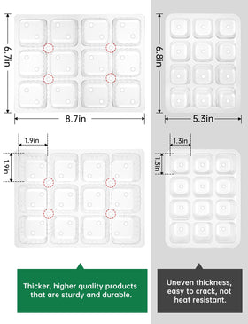 RODINTO adjustable humidity vents help manage moisture for healthier sprouts